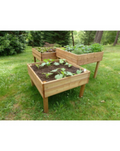LOT DE 3 TABLES POTAGERES